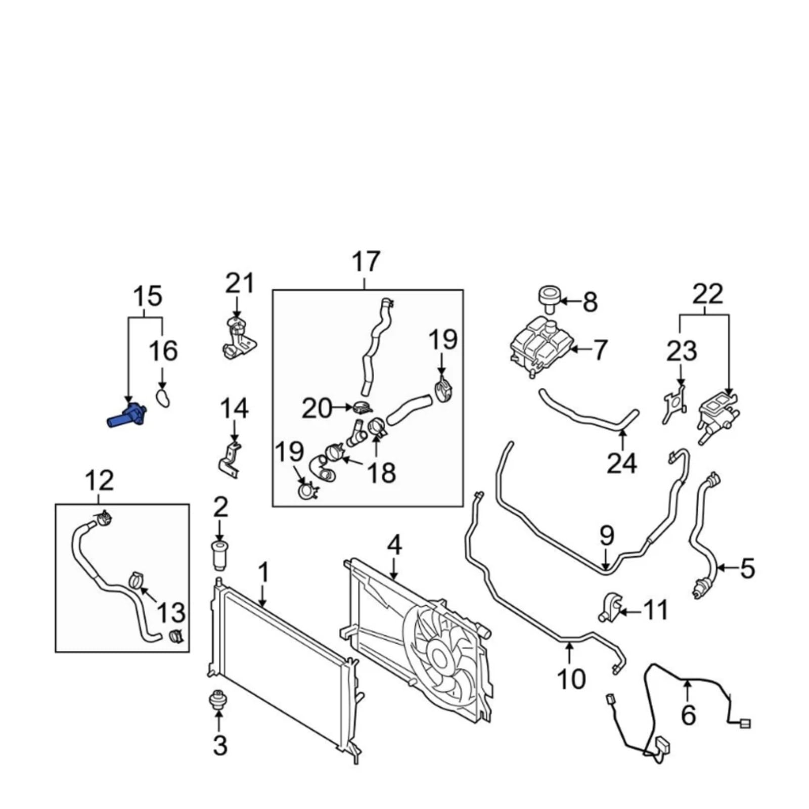 Termostato Motore Auto Per Ford Per Taurus 2013-2016 902-682 1476110