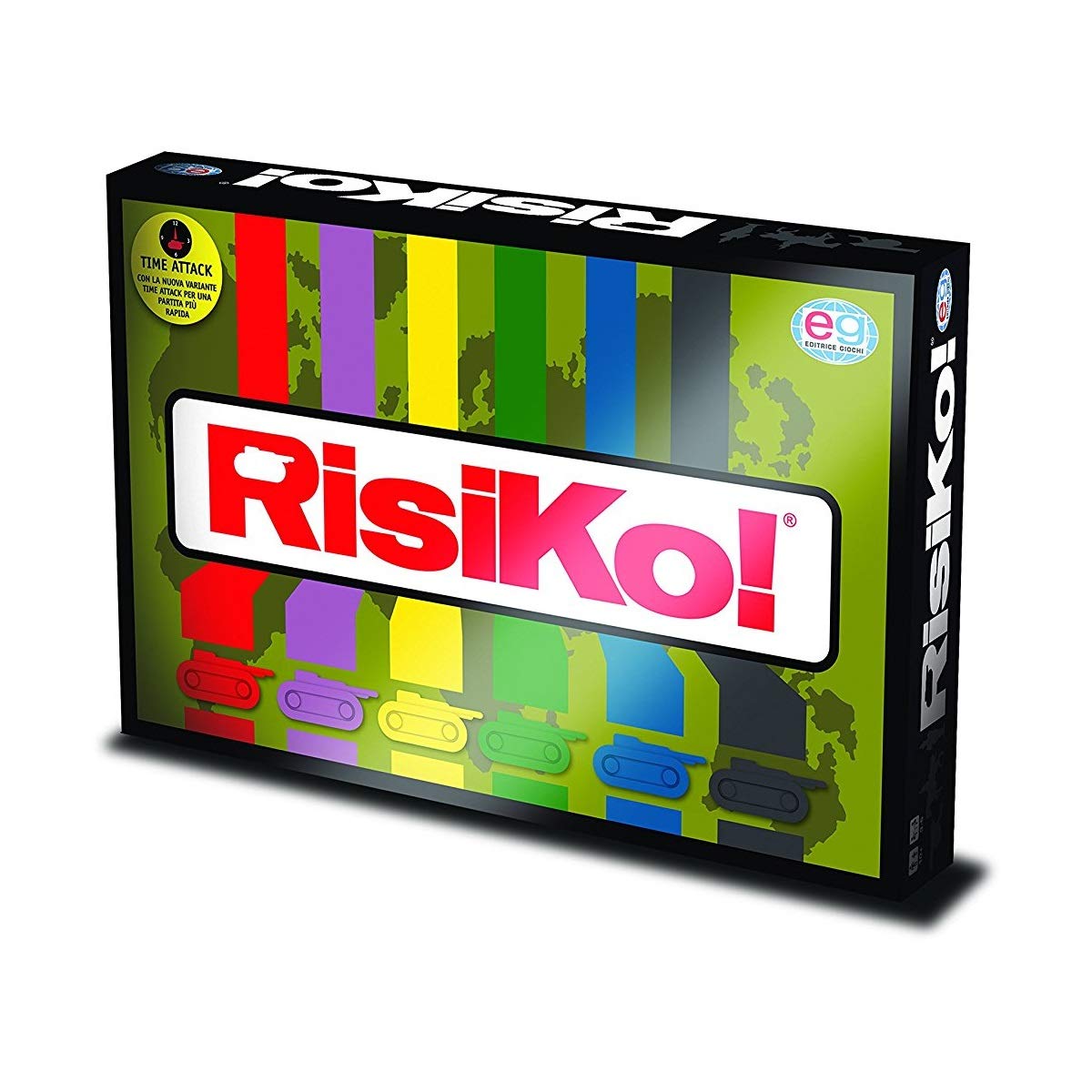 Editrice Giochi 6033849 - Gioco Risiko! da Tavolo con 6 Eserciti