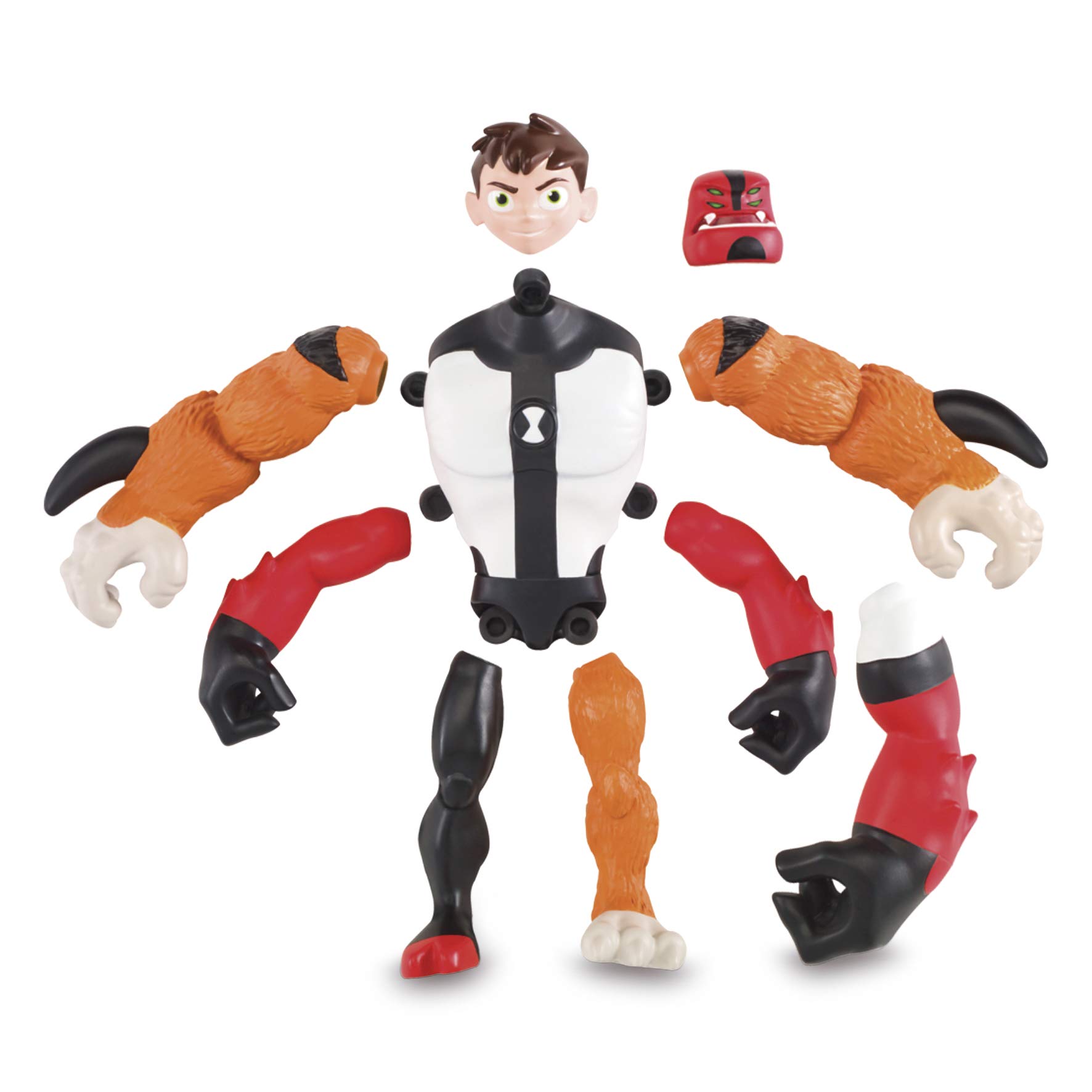 Giochi Preziosi Ben10 Pers. Base Ass.8 figurki i zestaw do gry męskie, wielokolorowe, 8056379083269