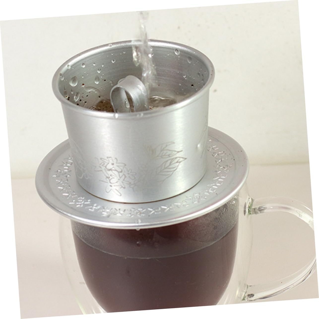 ABOOFAN Kaffeefilterpresse 5 Sets Tragbarer Kaffeefilter Offee Drip Vietnamesische Kaffeemaschine Kaffeezubehör Vietnamesischer Kaffeefilter Kaffeeliebhaber Tropfkaffeefilter Kaffeezubehör Für