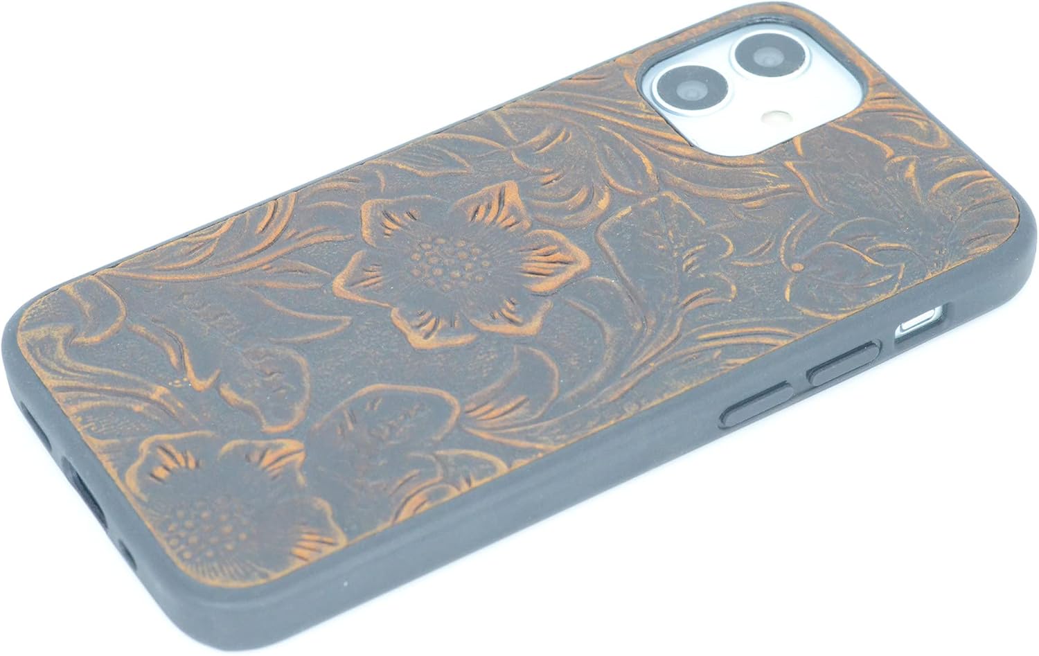 JJNUSA Compatible with iPhone 14 6.1“ inches 2022 Leather Wallet Back Cover Case Brown