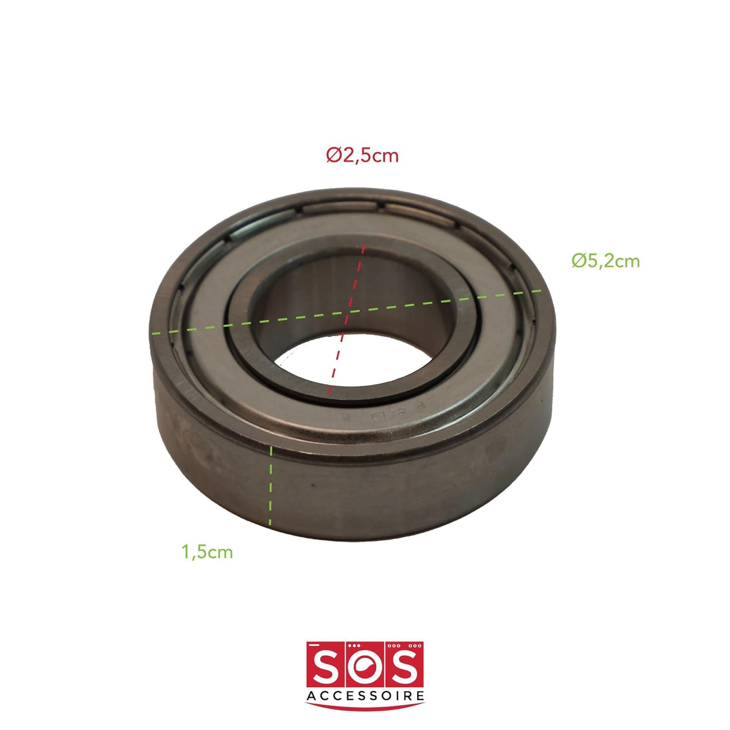 Thomson NSK 6205 ZZ Bearing with dimensions