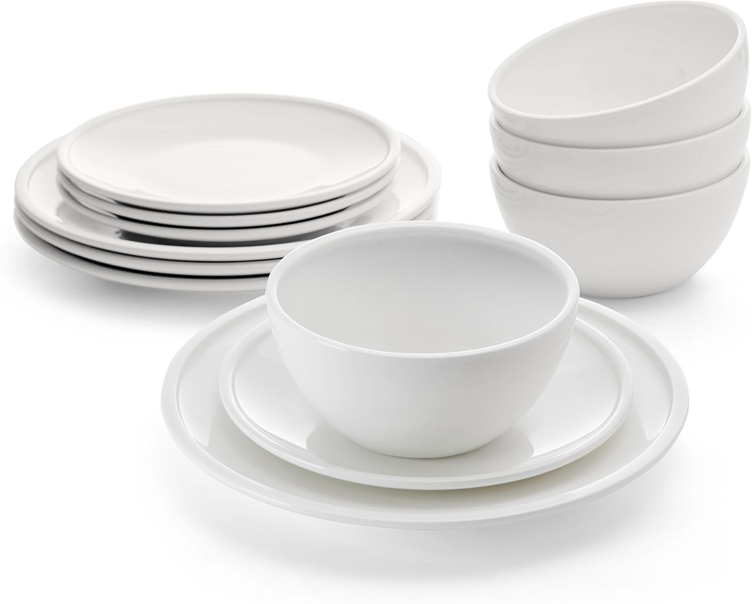  BONE CHINA　食器 Amazon.com: 56 Pieces Modern Fine Bone China Dinnerware Set