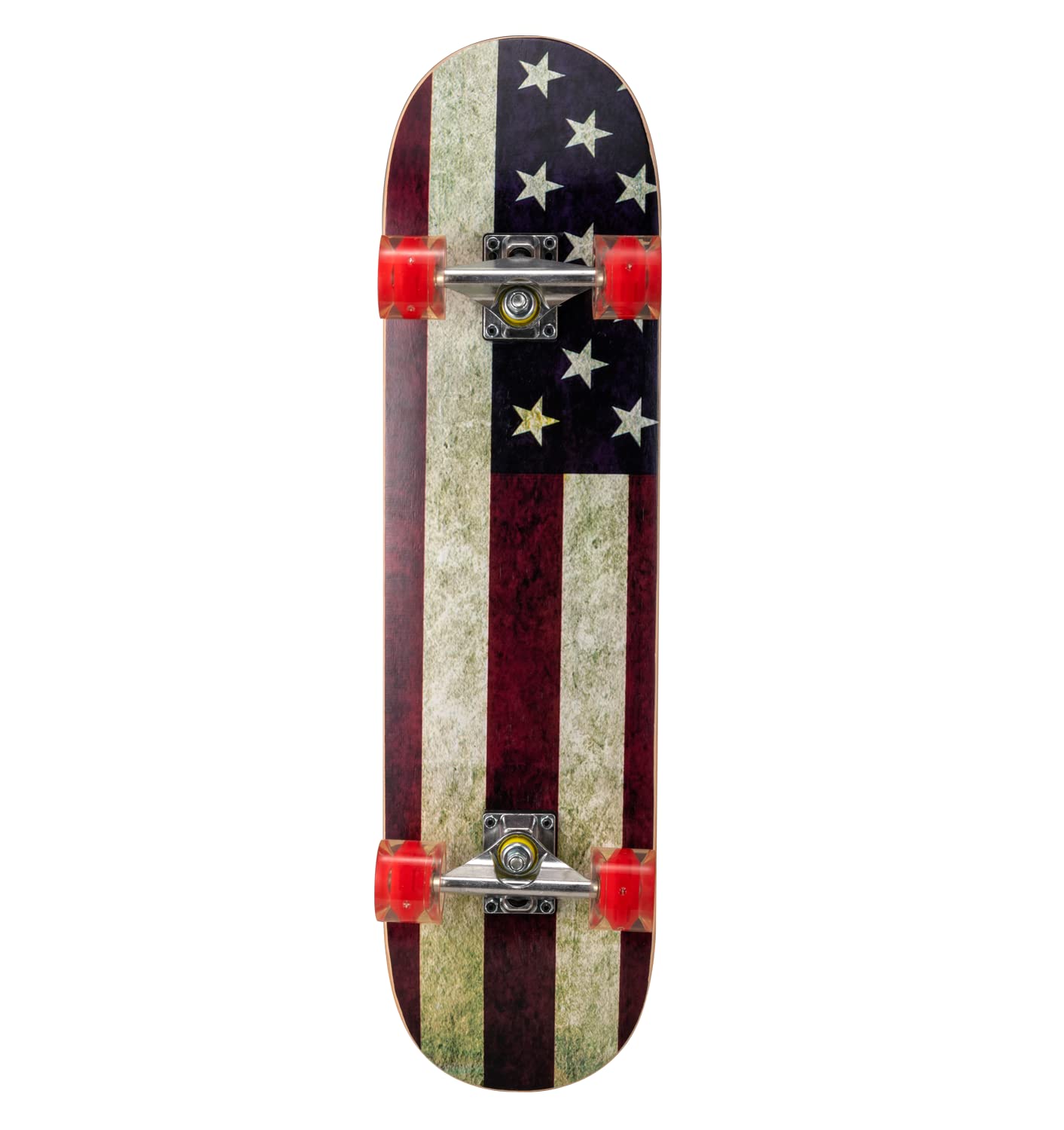 Skeleton Skateboard for Kids Girls Boys Youths Beginners,31x8 Inch Complete Skate Board for Young Teen with 7 Layer Maple Deck
