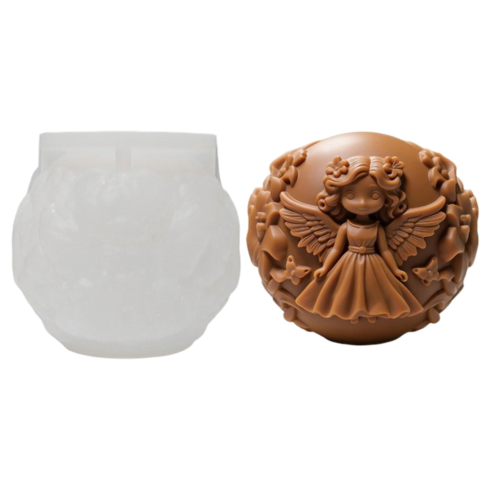 WGBOSMG Silicone Angelic for Decoration Scented Creation and Artistics Gifting Angelic Wing