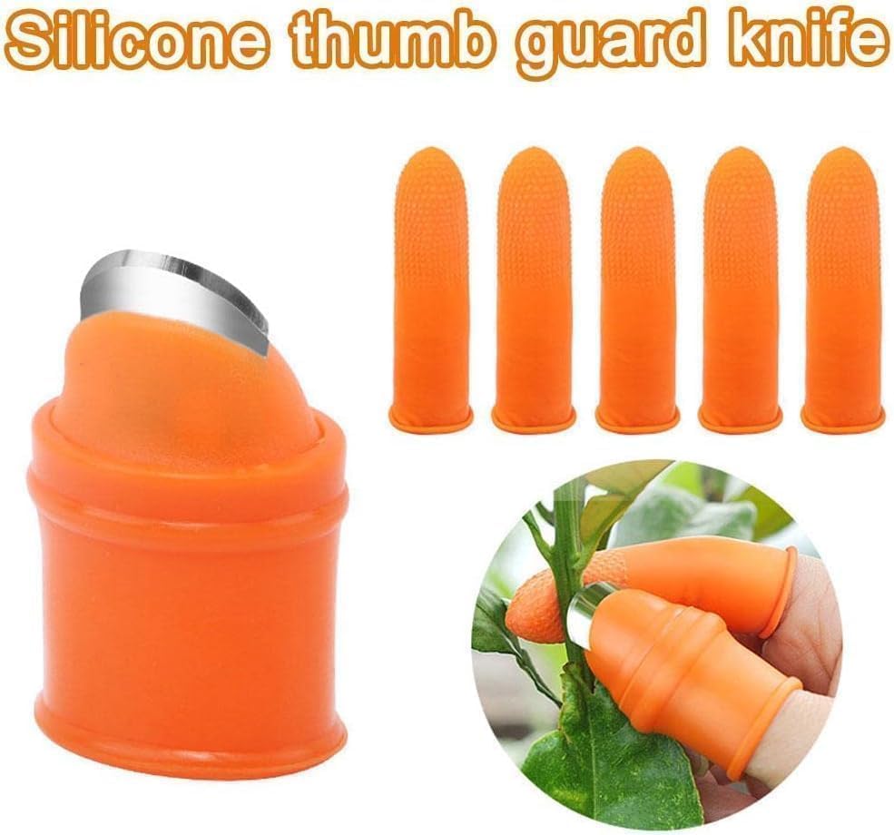 Set de cuchillas de silicona para jardinería cómodas miniatura 4