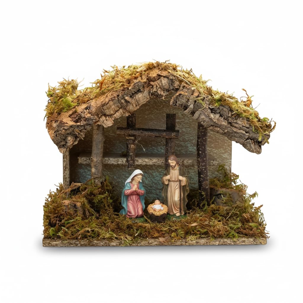 Presepe | Espositore per presepe di Natale alto 20,3 cm