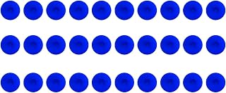 Greabuy 30 almohadillas de algodón para auriculares de 15 mm, antideslizantes, flexibles, suaves, fundas de algodón