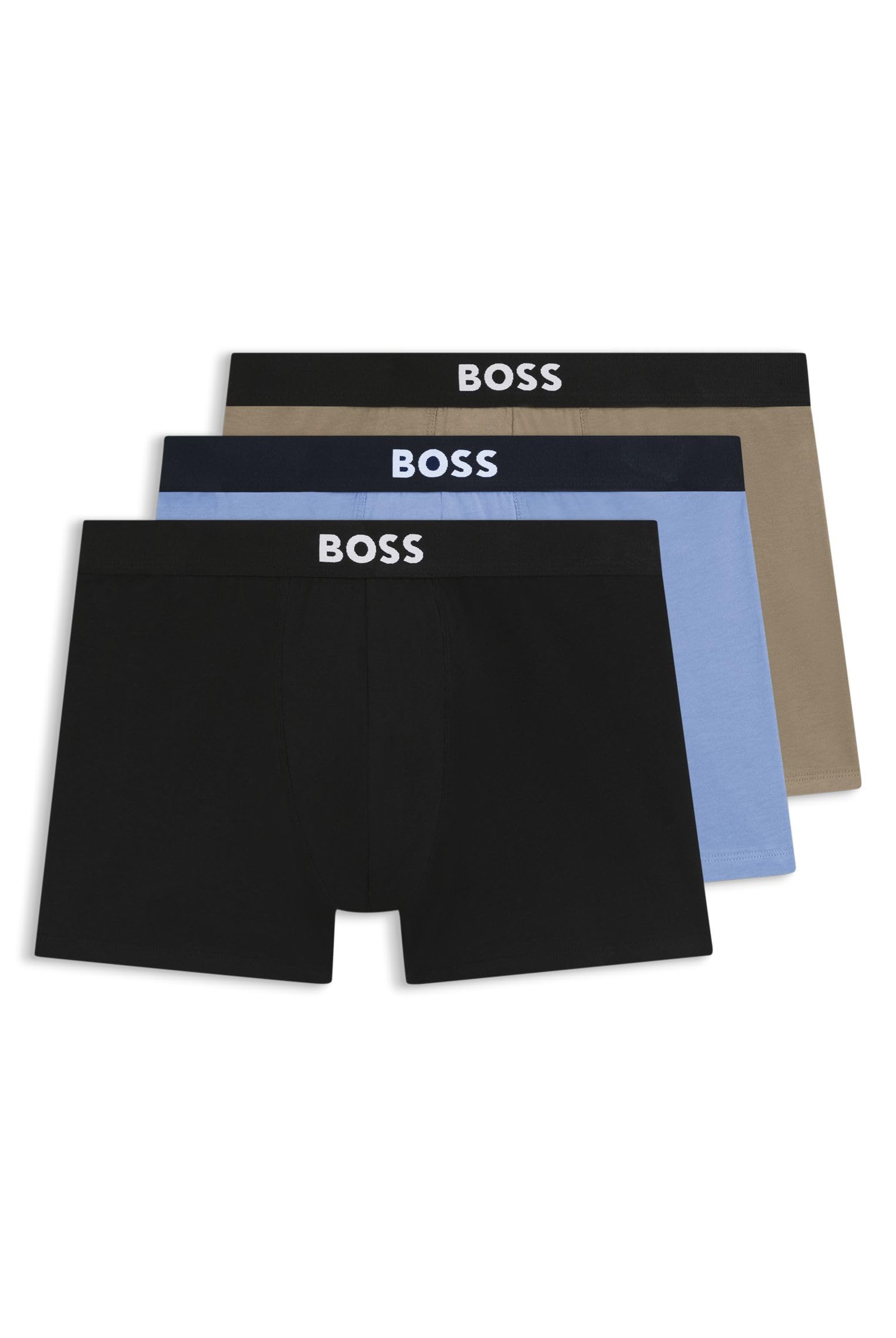 BOSS Herren Boxerbr 3p Boss One 10272529 0 Boxer_Brief