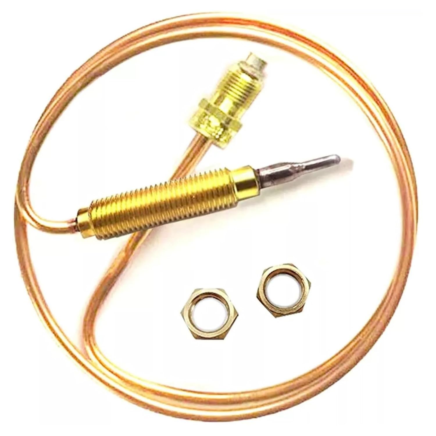 Thermocouple 600mm Metal Sensor M8 High Temperature 1Pcs