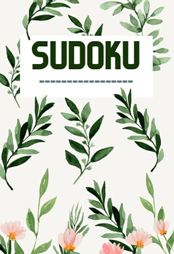 Pocket size sudoku for travel 80 puzzles in a 4x6 size with aesthetic cover, easy to hard levels for teens and adults