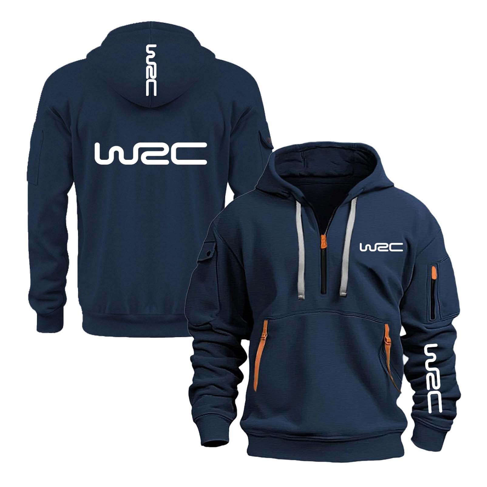 Uzvkavjp Men's Slanse Cozy Hoodies For W.r.c Athletic Coats Jumpers Tops Hoody Long Sleeve Tracksuit Half Zip Printed Outwear Hooded Sweatshirt Spring Autumn Jackets-||X_l