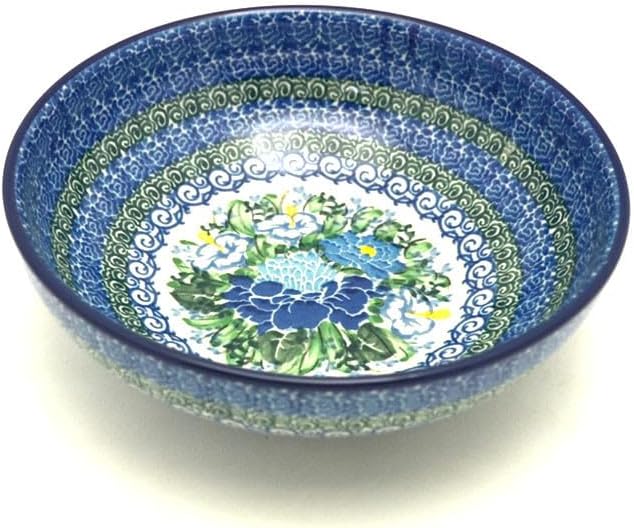 Polish Pottery Bowl - Contemporary Salad - Unikat Signature - U5138