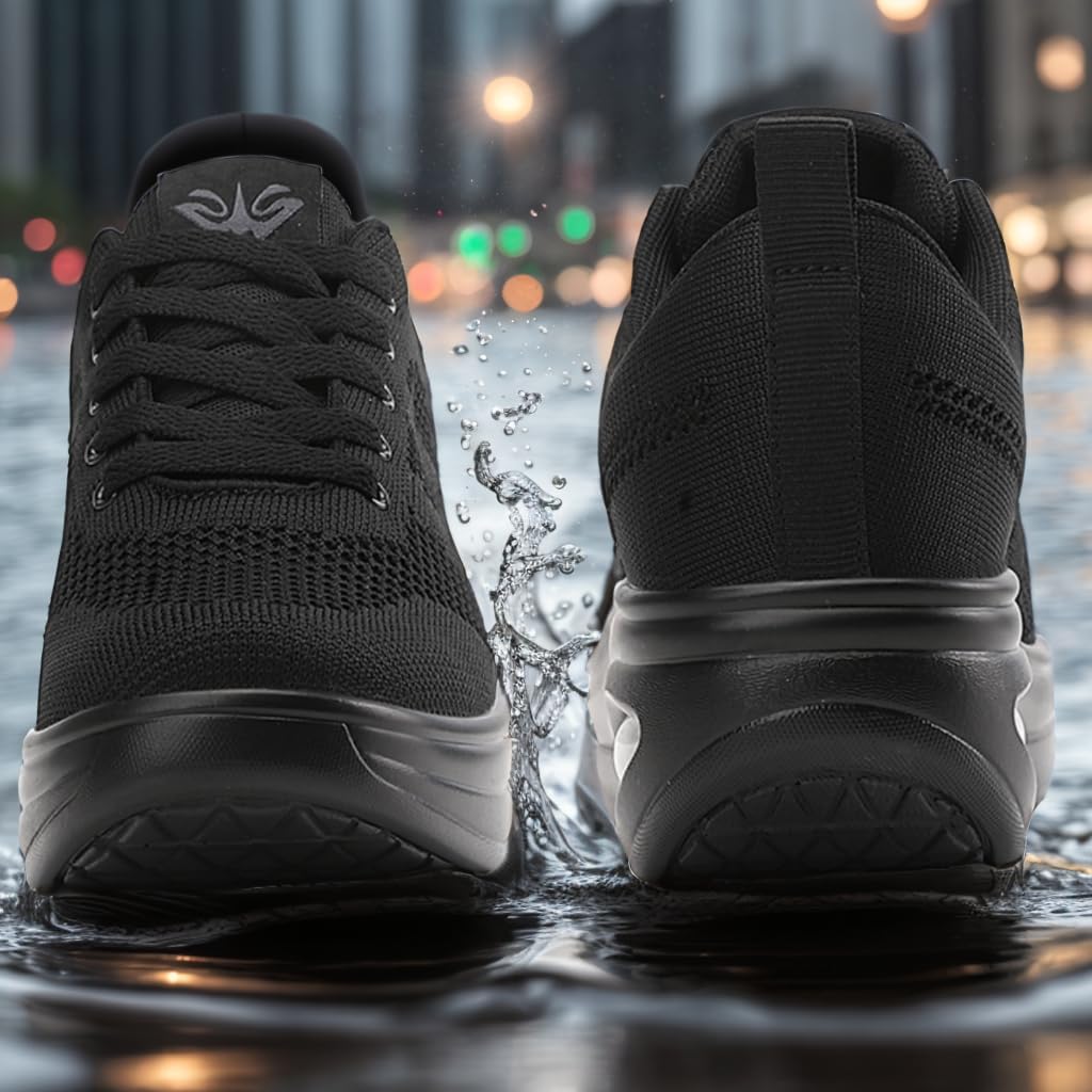 Walking Shoes for Women Air Cushion Nurse Slip Resistant Work Sock Sneakers Food Service Platform Comfortable Weight Light - Image 6