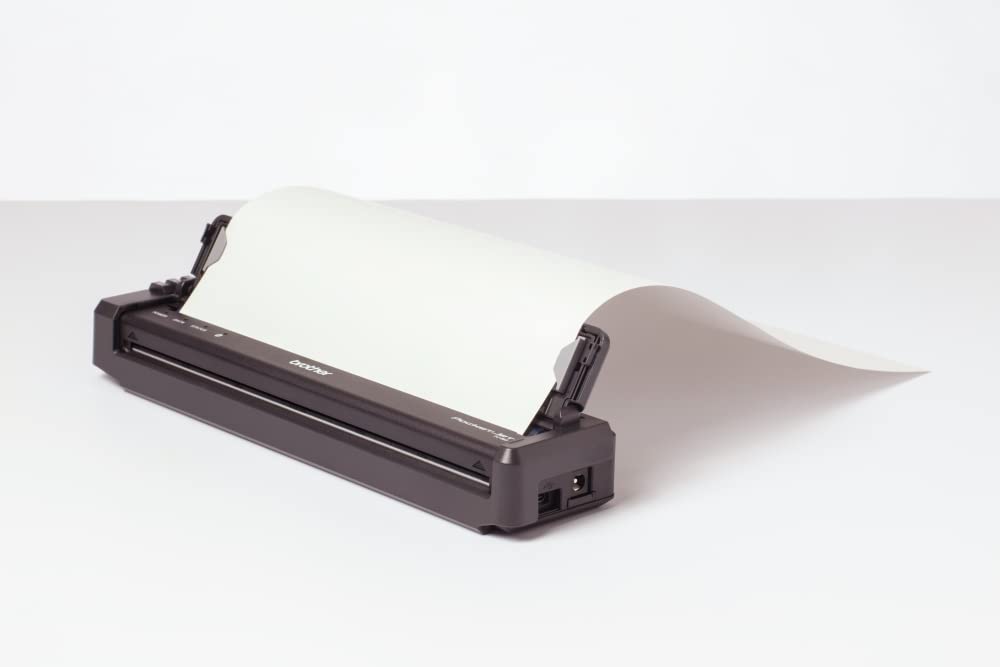 Brother PJ863 | Stampante Portatile A4 | Termica Diretta | 13.5 ppm | 300 Dpi | Bluetooth, NFC e Compatibilità MFI | USB type-C per ricarica batteria