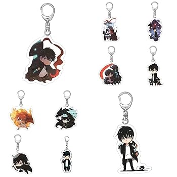 Amazon.co.jp: 10点セット 俺だけレベルアップな件 キーホルダー