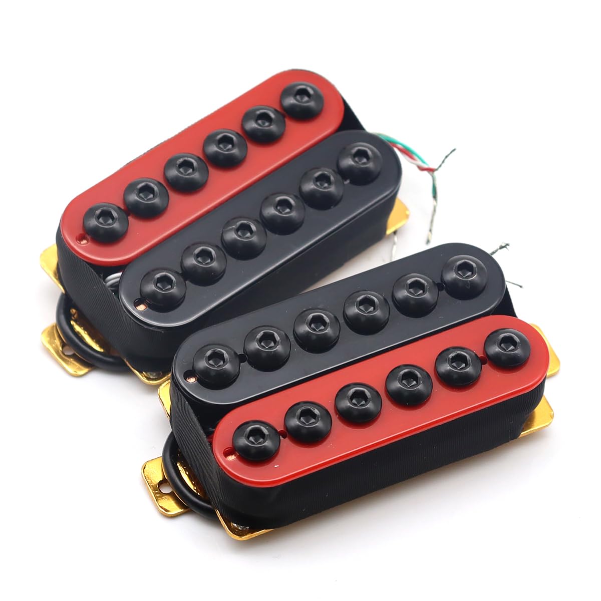 Set Pickup Humbucker Stile Invader Nero Per Chitarra Elettrica - Ponte E Manico