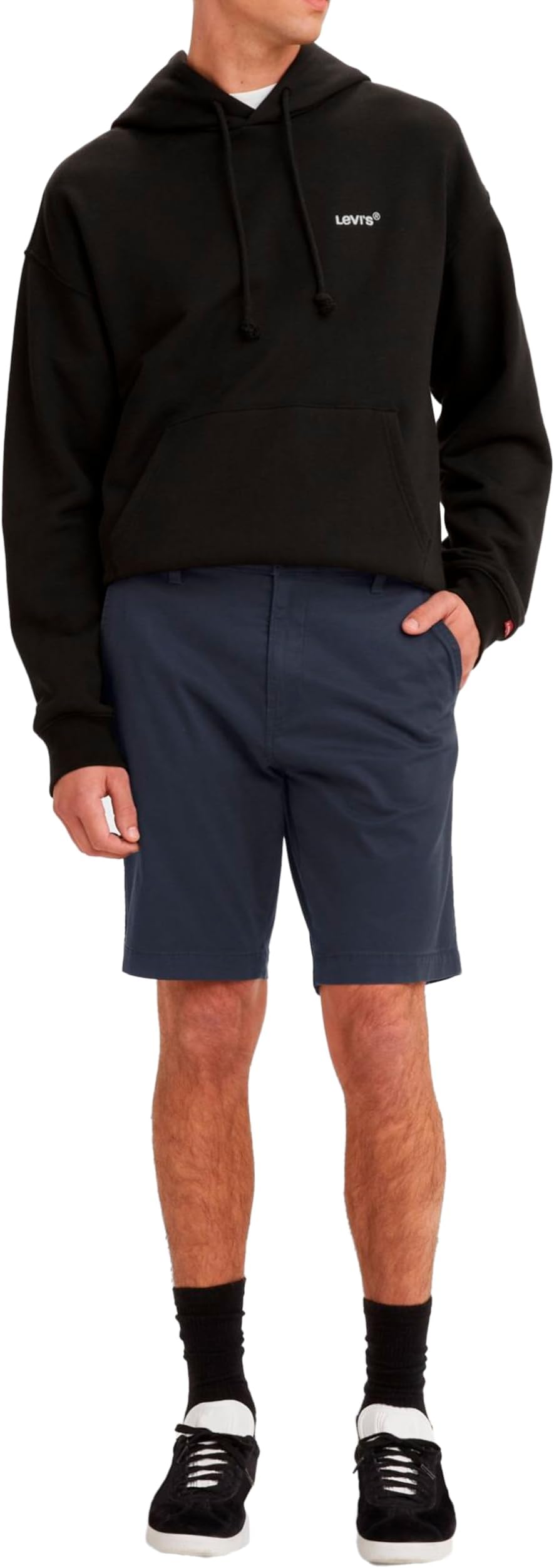 Levi's Men's XX Chino Taper Shorts II Casual Shorts Baltic Navy Ltwt Microsand Twill Ccu B (Blue) 32