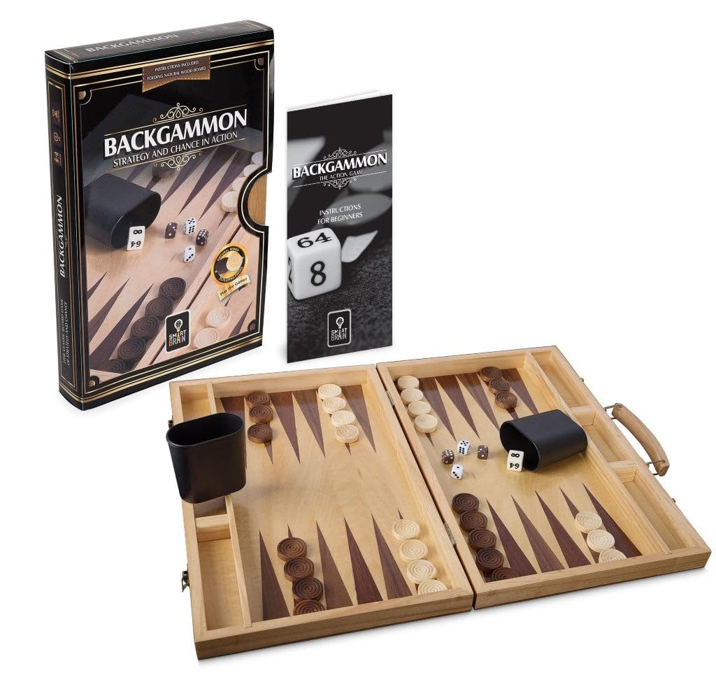 Backgammon - Juego de mesa de madera
