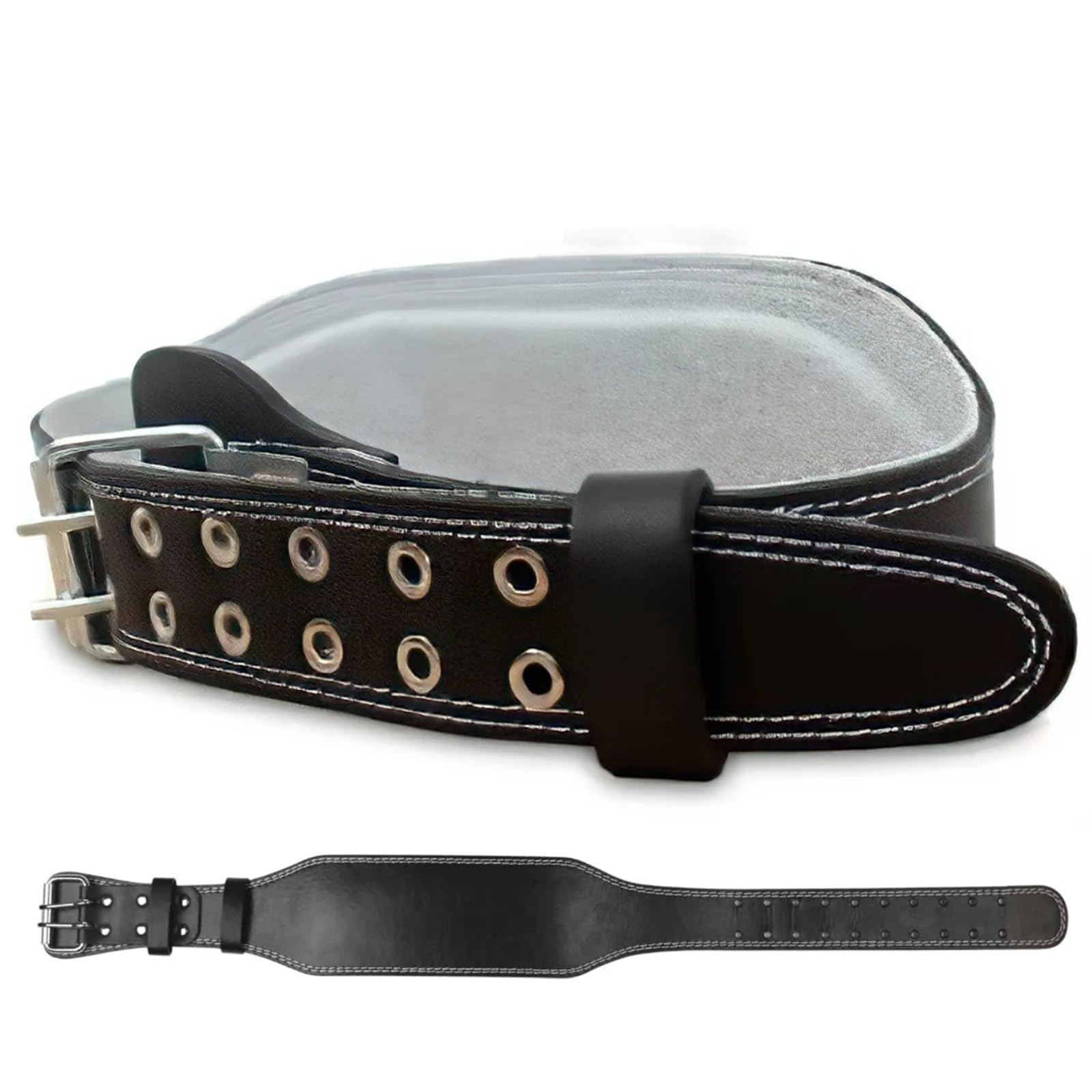 GewichthebergüRtel Leder Fitness Gewichthebergürtel for Männer Frauen Gym Lendenwirbelstütze Powerlifting Bodybuilding Workout Training fürs Fitnessstudio