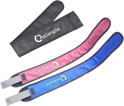 AMEYXGS 1 Pair Archery Bow Limb Sleeves Traditional Recurve Bow Protective Case Longbow Protective Case Bag Hunting Accessory (black)