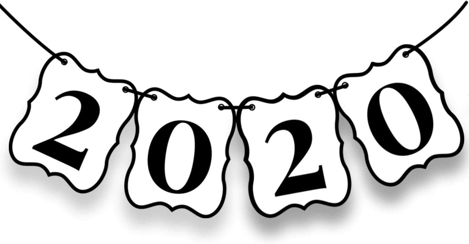 KatchOn 2020 Banner, Black and White Beautiful Banner