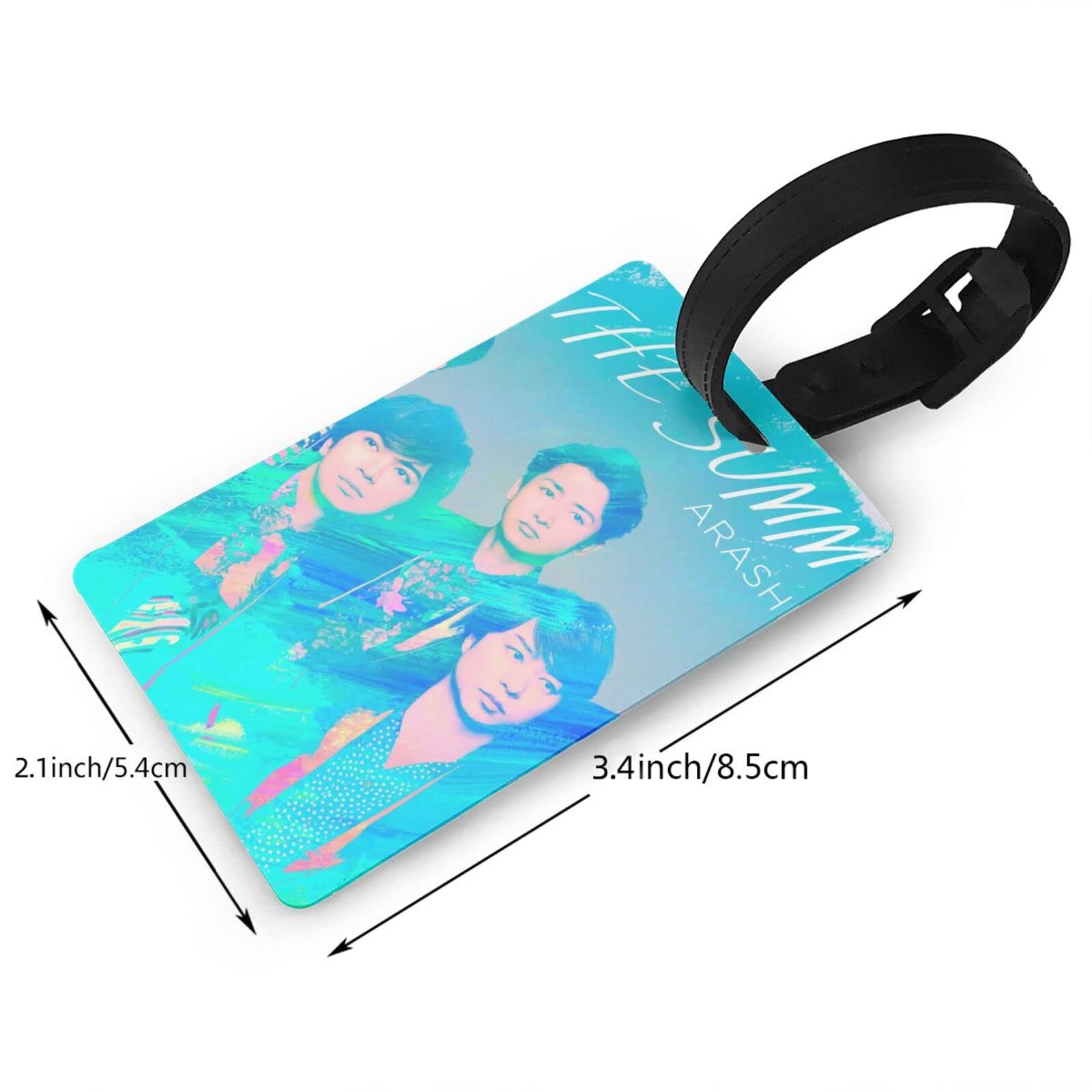 嵐 ラゲッジタグ 青 Amazon.co.jp: 嵐 Arashi 嵐 Arashi 荷物タグ ラゲージタグ バッグ用