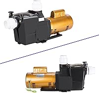 Vista 6 de Pool Pump for Hayward W3SP2615X20 SP2615X20 2 HP 115/230V Single Speed Super Pump Pool Pump for In-Ground Pool and Spa