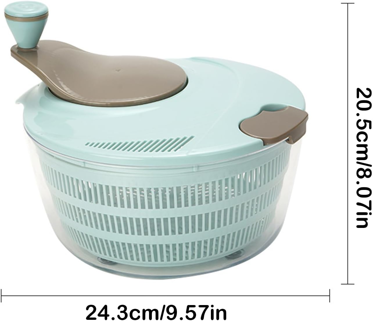 Fruit Cleaner Spinner,Salad Washer Spinner Dehydrator - Vegetable Washing Bowl | for Kitchen Apartment Dormitory Restaurant Home Dining Room