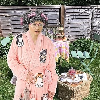 Liitrsh 23 Pieces Cat Lady Costume for Women Crazy Cats Adult