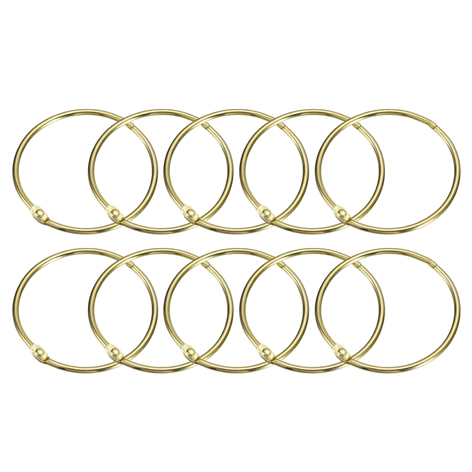 Doccia Tenda orings,6pz - Carbonio Acciaio Rotondo,2.4 Pollici (Nero