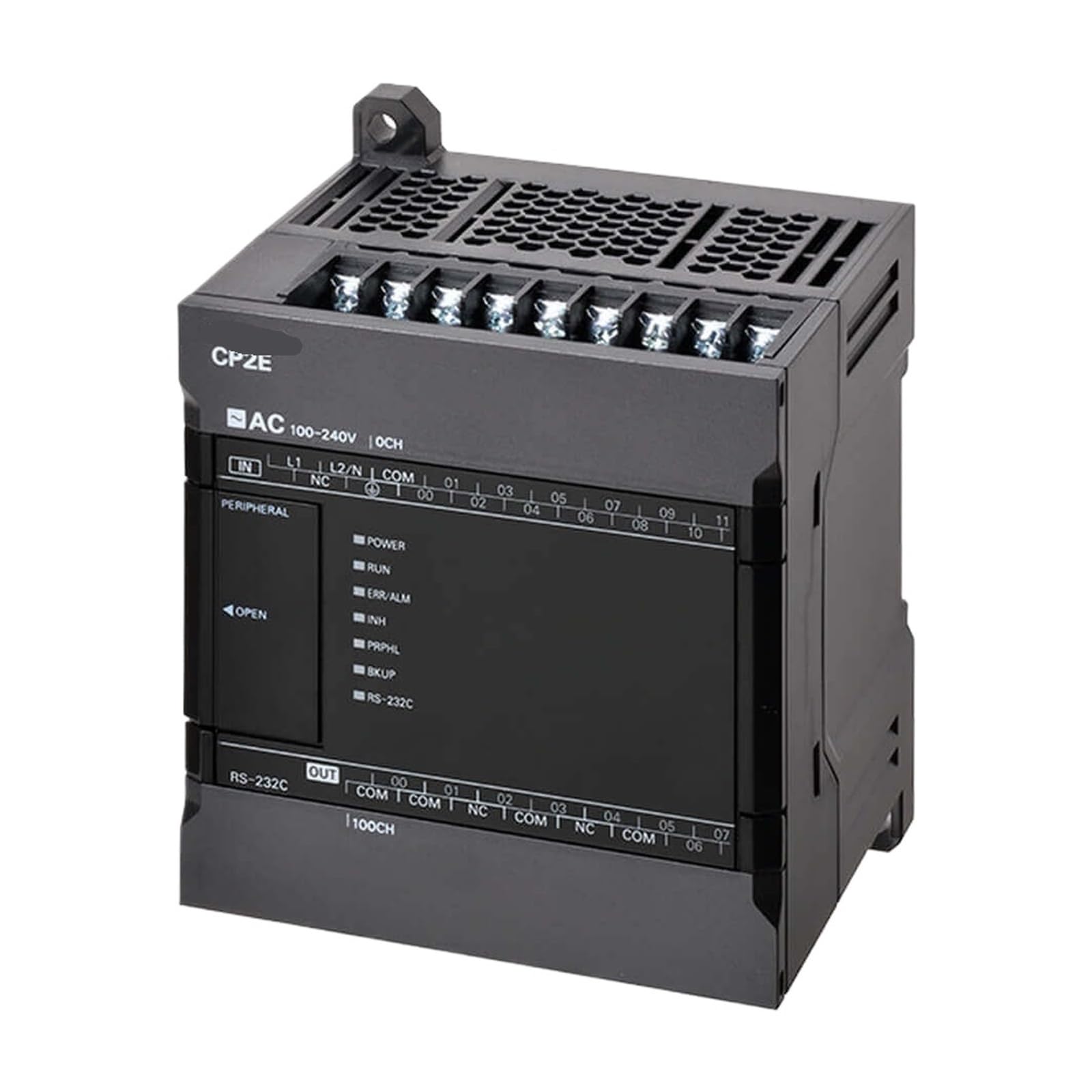 Contrôleur programmable CP2E-E20DR-A avec ports Ethernet pour réseau d'usine