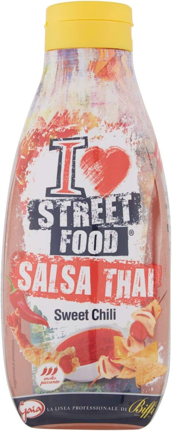 3 x salsa tailandesa de Gaia con dulce chili – comida callejera, 1000 g