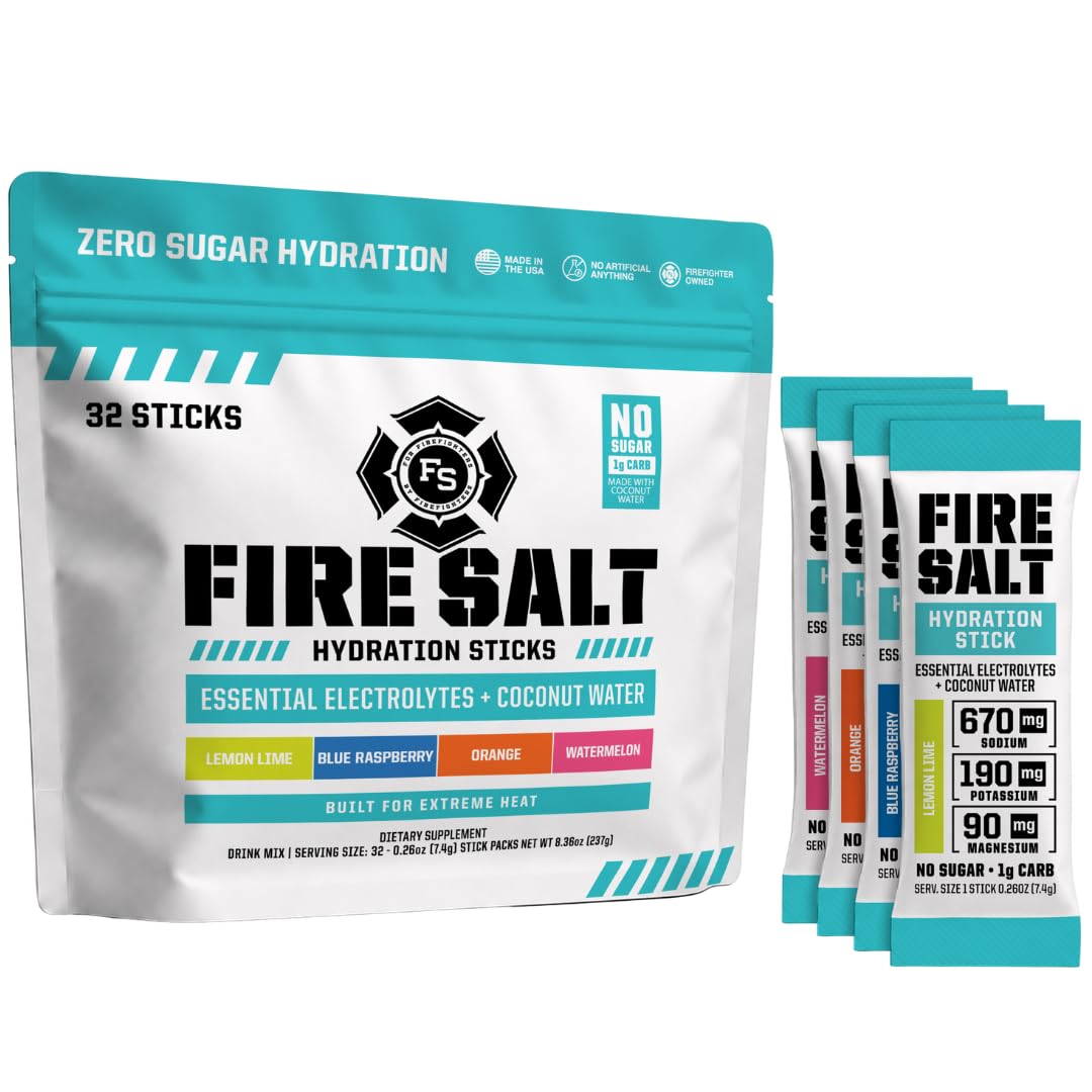 Fire Salt Variety Pack Electrolyte Hydration Sticks
