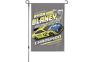 Officially Licensed Ryan Blaney 12 Champion Garden Flag
