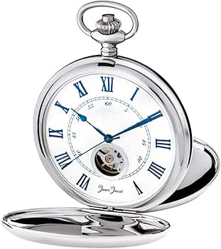 Jean Jacot Pocket Watch - Timeless Accessory for Cultured Men