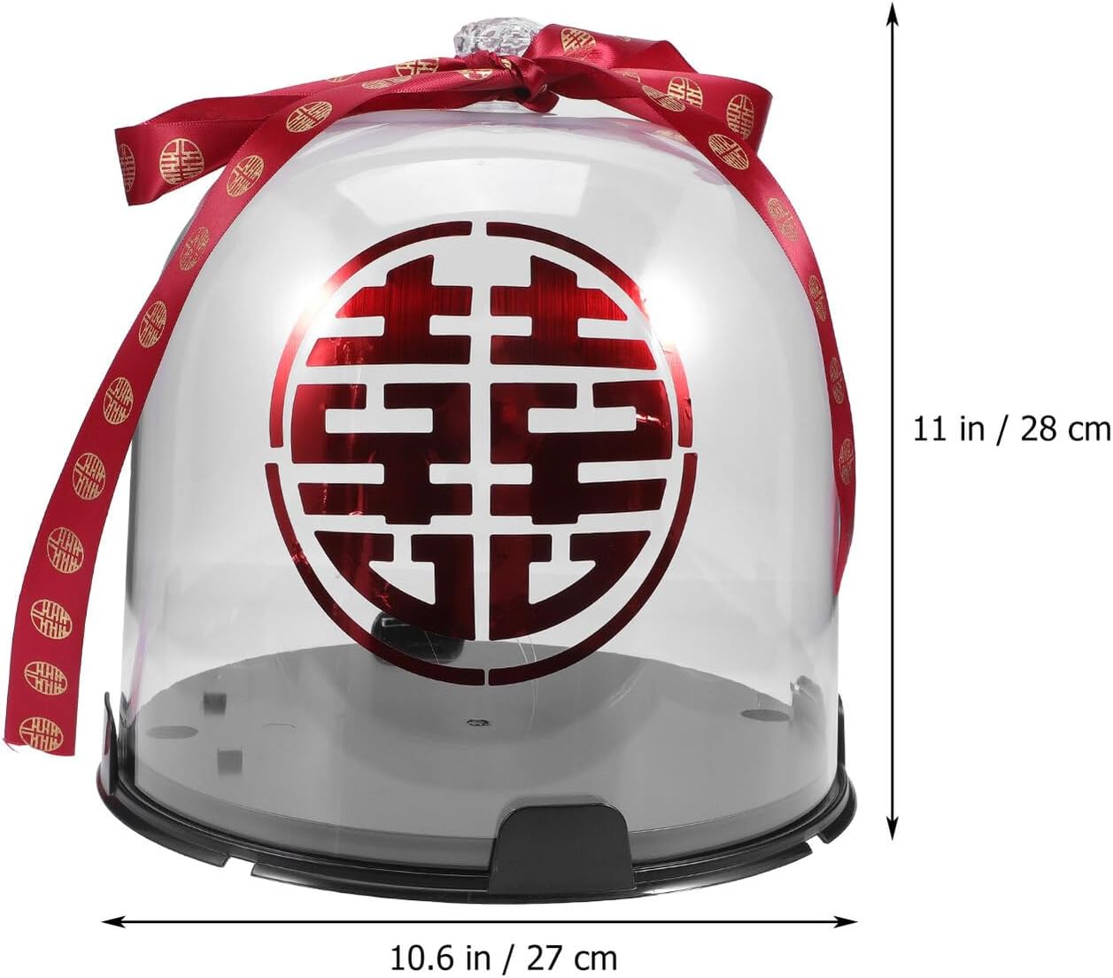 VALICLUD Wedding Shoe Storage Box for High Heels with Shoe Rack Ribbon and Festive Decoration