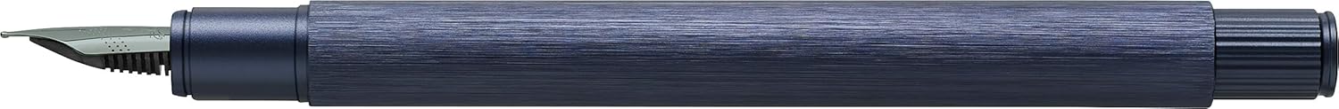 Faber-Castell Neo Slim Auminium EF Fountain Pen - Dark Blue