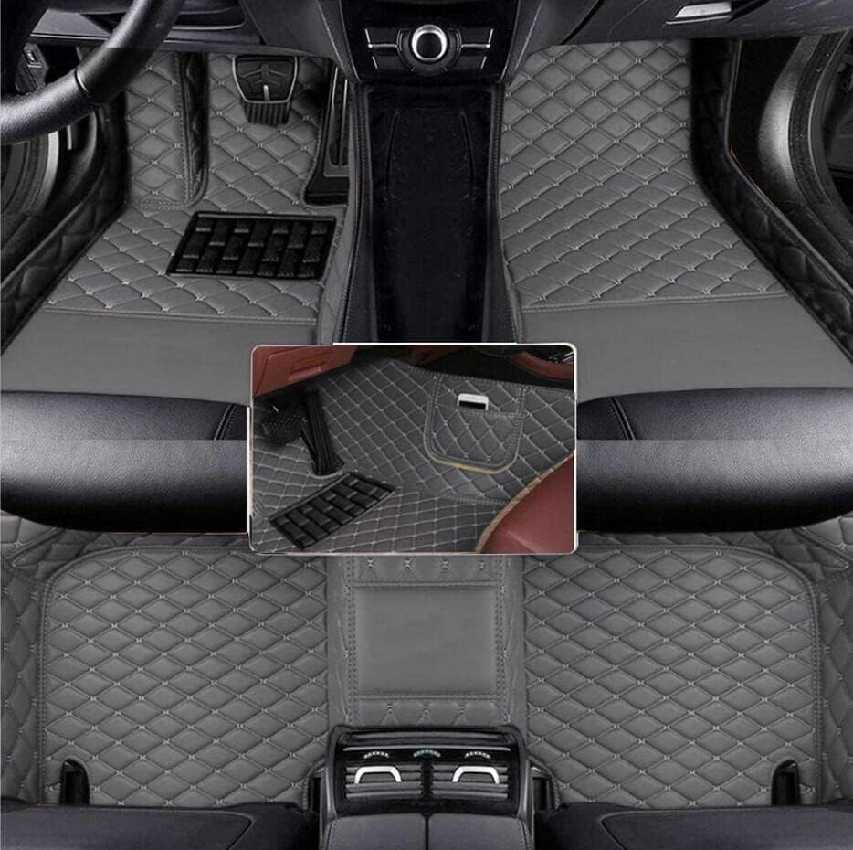 LIODOR Tapetes de automóvil compatibles con el 99% de los sedán, SUV, deportivos, cobertura completa, compatible con hombres y mujeres, almohadillas