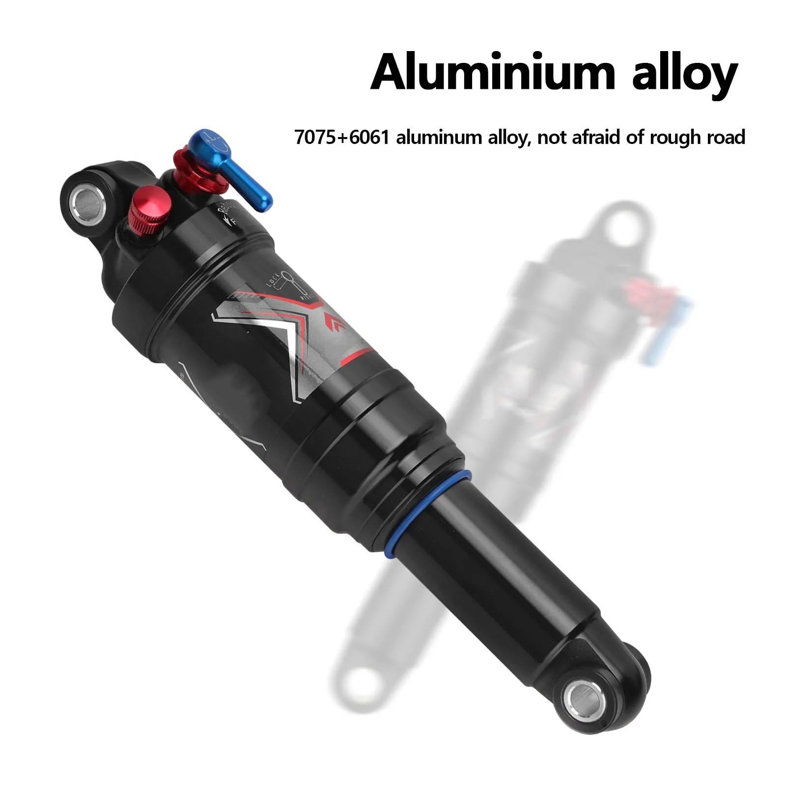 Amortiguador Amortiguadores Amortiguador Trasero Ajustable 190x50 Con Bloqueo Para Bicicleta Montaña XC AO8rc 165Mm 190Mm 210Mm 230Mm 200Mm