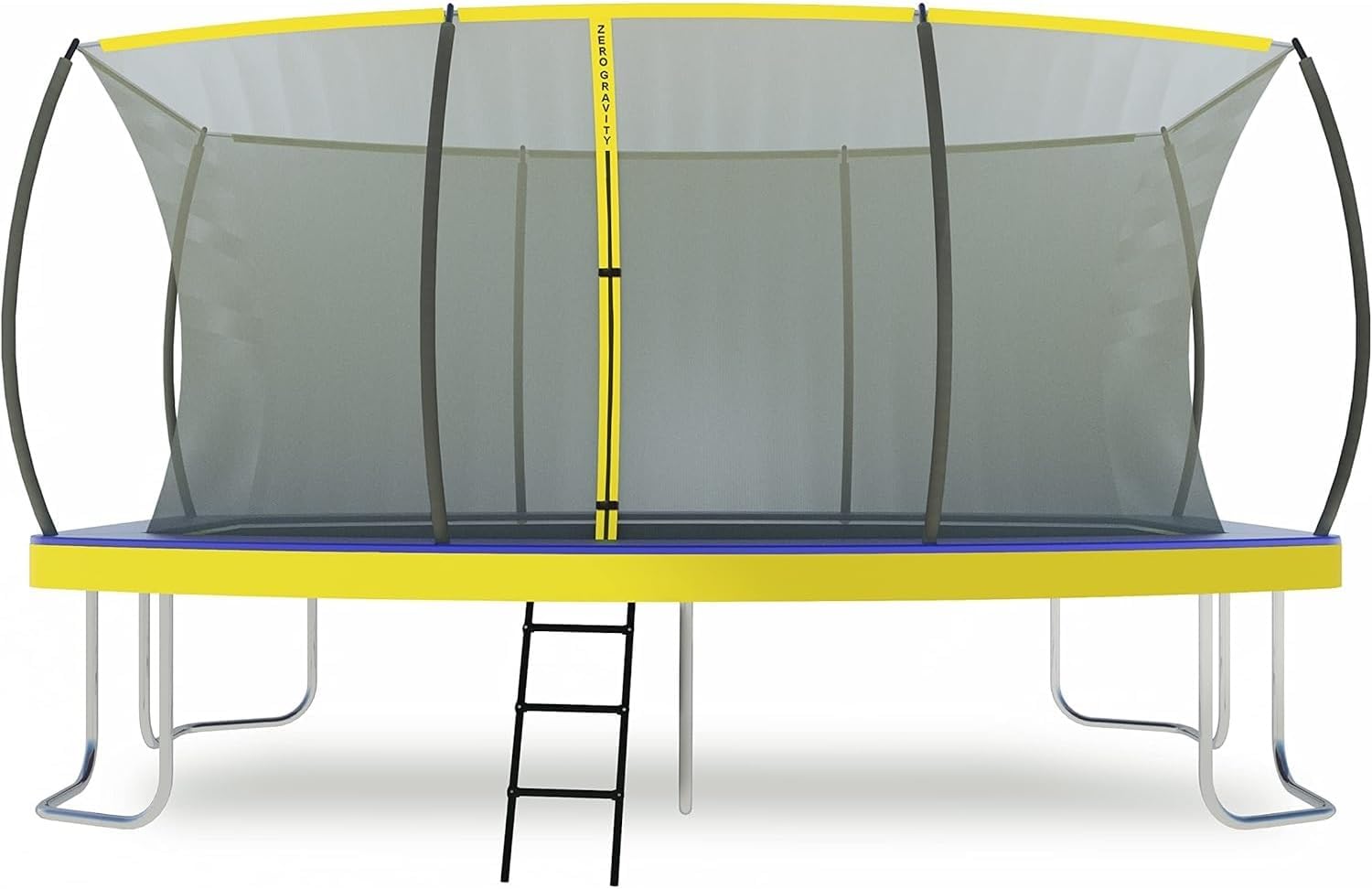 Zero Gravity Trampoline Extérieur Ovale pour Enfants - Trampoline de Jardin certifié TÜV - Échelle Incluse - Vidéo de Montage étape par étape — vue 2
