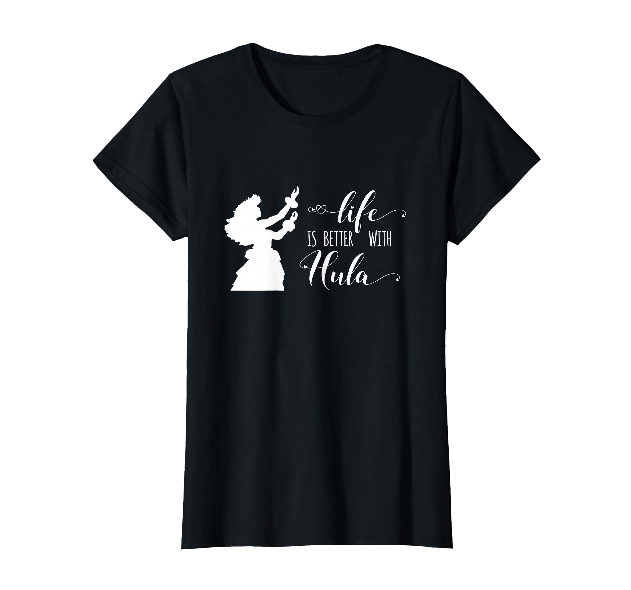 Hawaiian Shirt for Women Hula Art Dancer Image T-Shirt