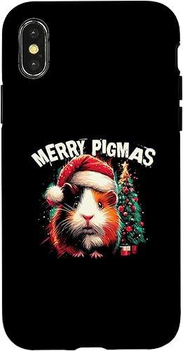 Miniatura 7 de iPhone 12 mini Merry Pigmas - Funny Guinea Pig Pun Christmas Xmas Lover Case
