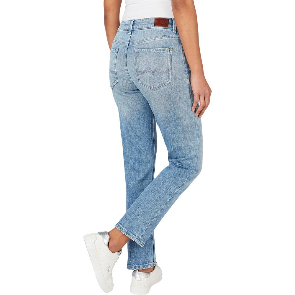 Pepe Jeans - Straight Vita Alta Pl204592, Jeans Donna