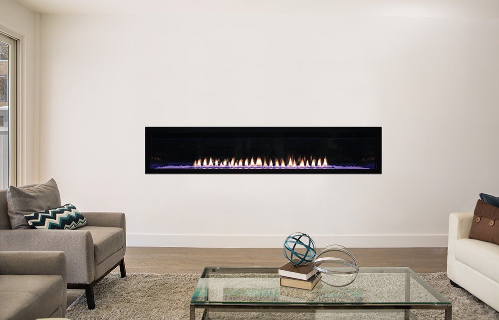 AMERICAN HEARTH Boulevard Vent Free 72 inch Fireplace Natural Gas