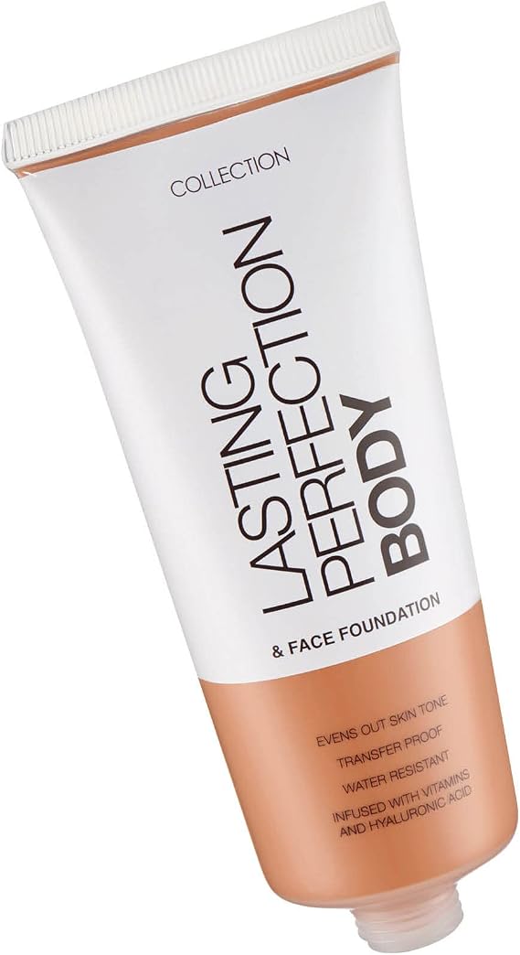Collection Cosmetics Lasting Perfection Body and Face Foundation, Full Coverage Foundation, 65ml, Medium