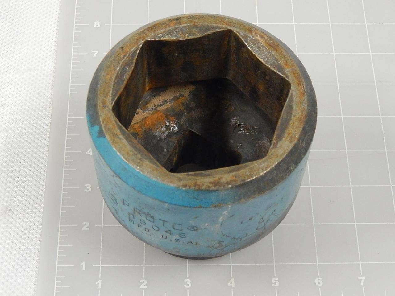 Proto 15048 1-1/2" Drive 3" 6-Point Standard Length Impact Socket