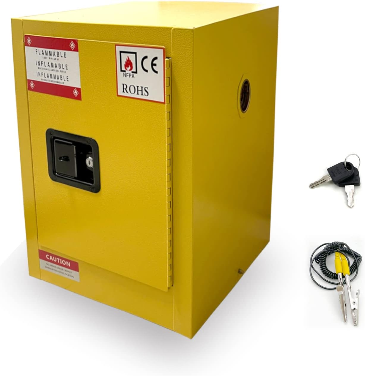 Koxuyim Hazardous Storage 16gallon Yellow, Kuwait Ubuy