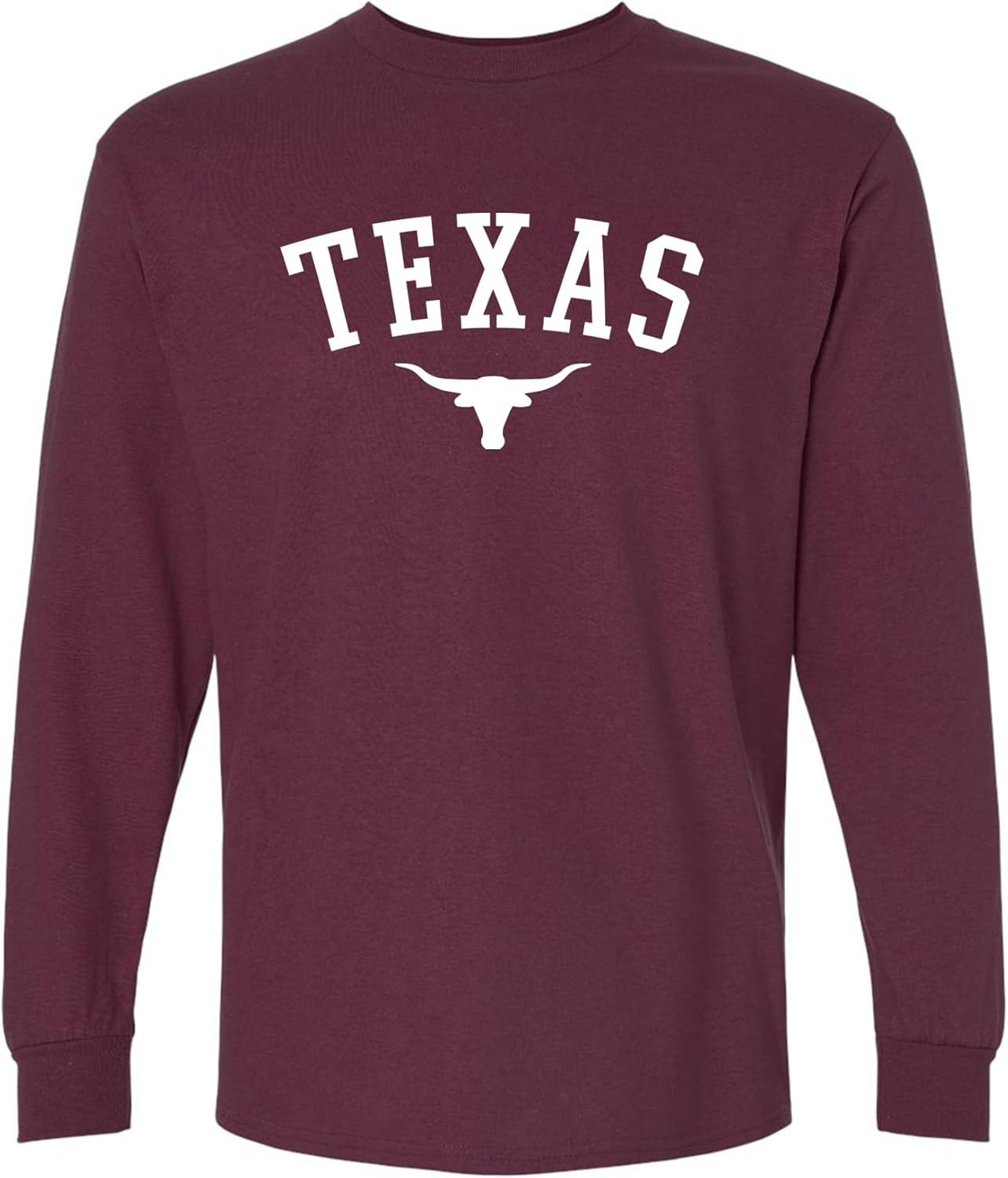 Texas Long Sleeve T-Shirt for Men, Women, Unisex, 100% Cotton, Texas State Pride Graphic Tee, Standard Fit Long Sleeve Top