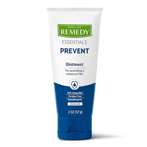 Miniatura 8 de Medline Remedy Essentials Ungüento (tubo de 7 onzas), 12 unidades, sin perfume, película hidratante transpirable, aloe, vitaminas A, D y E, cuidado